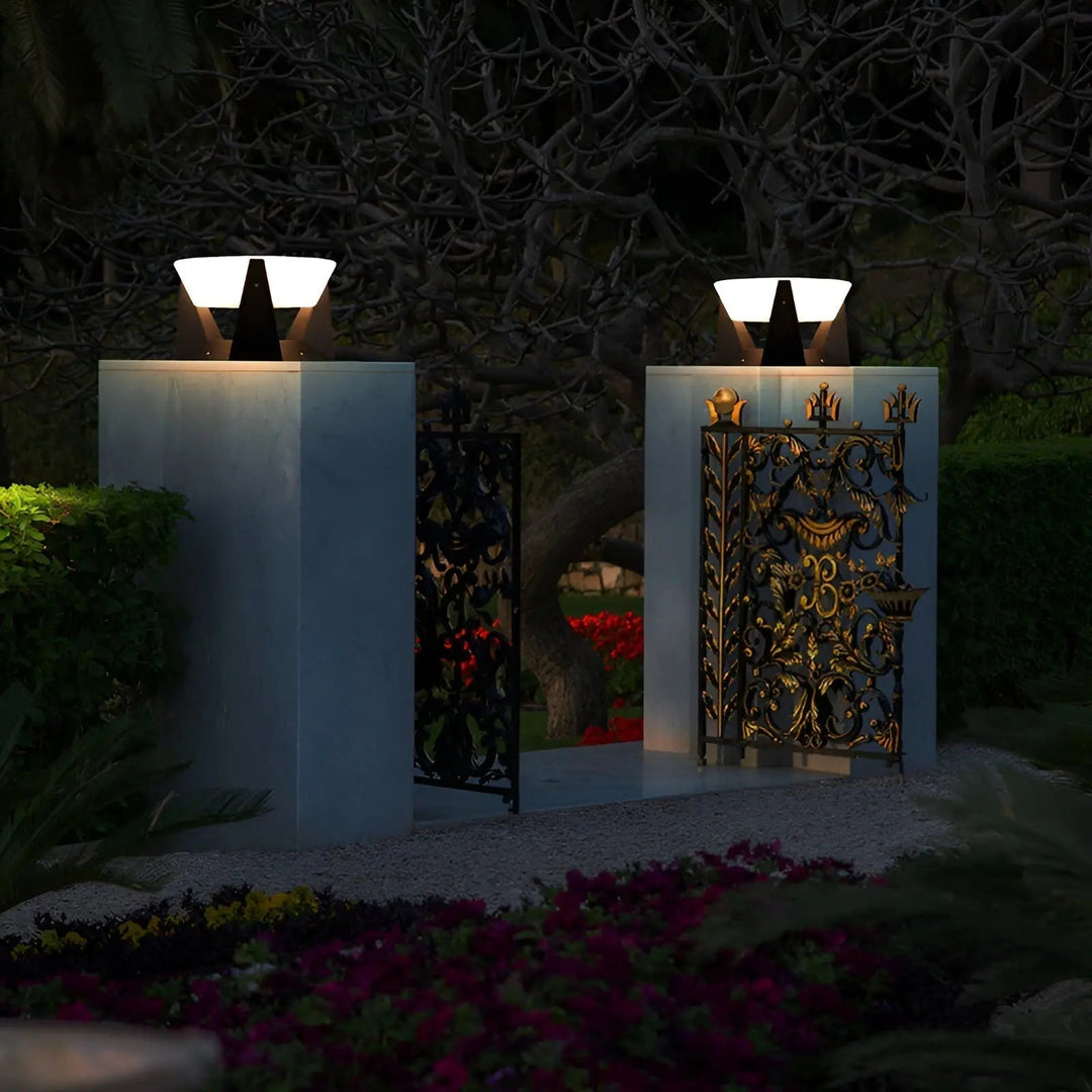 Luxury Solar Garden Lamp with Japanese Style - ZenGlow-The Livary