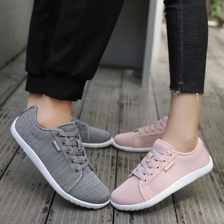 Wide Zero Drop Sneakers - StrideEase-Black-3.5-The Livary