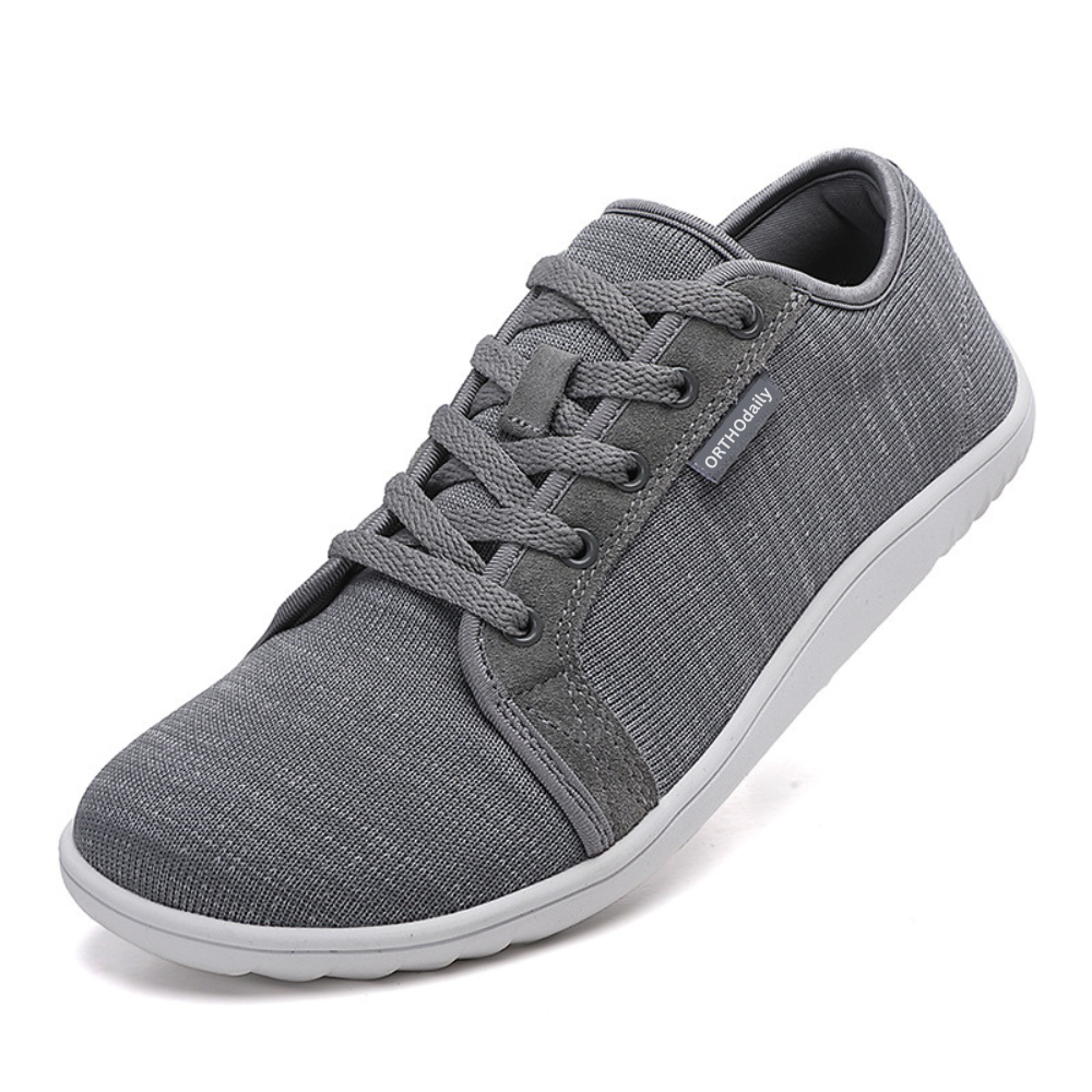 Wide Zero Drop Sneakers - StrideEase-Black-3.5-The Livary
