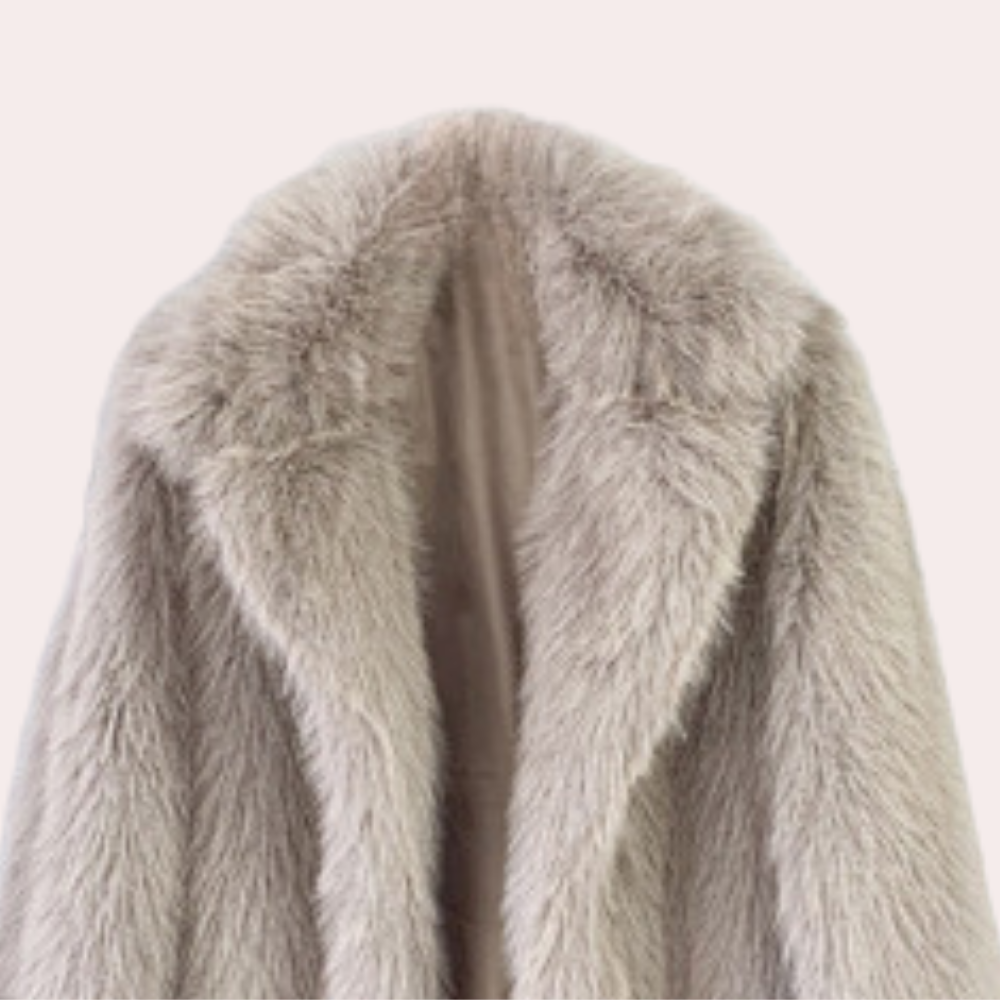 Gariela - Comfy Long Teddy Coat-XS-The Livary