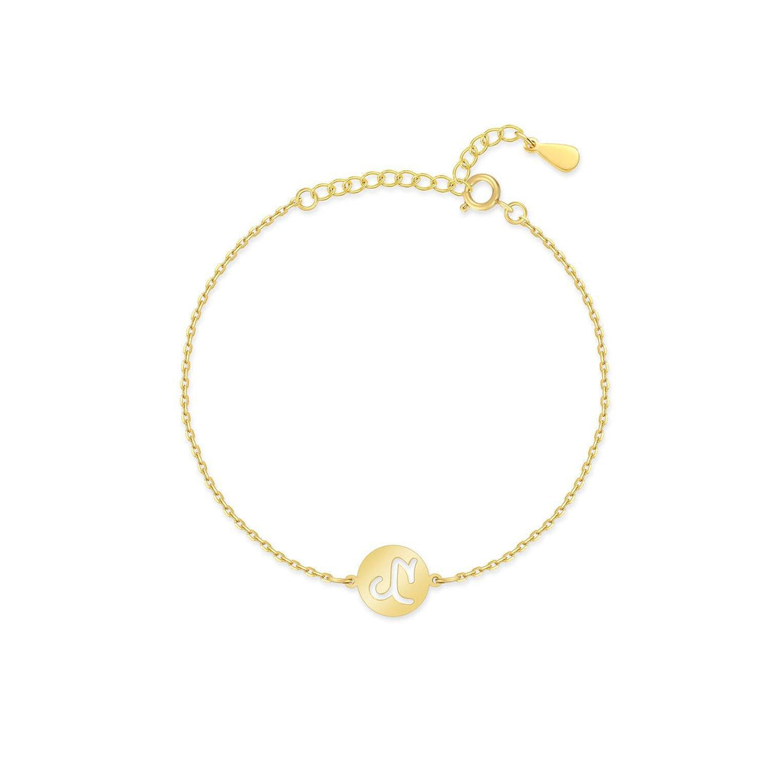 Stylish Zodiac Bracelet - Lyra-Gold-Capricorn-The Livary