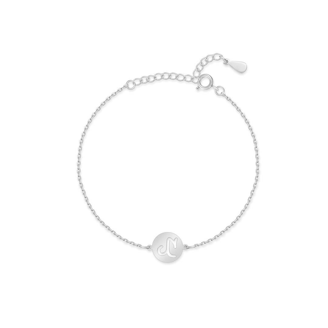 Stylish Zodiac Bracelet - Lyra-Silver-Capricorn-The Livary